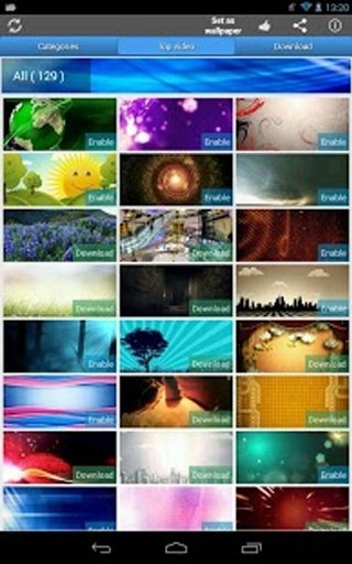 Real Video Wallpaper Free截图7