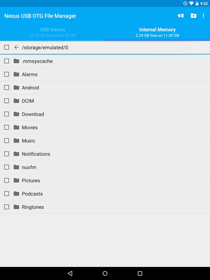 Nexus USB OTG 文件管理器截图7
