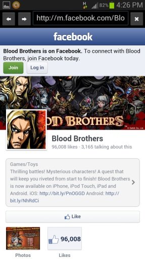 Blood Brothers Unofficial App截图9