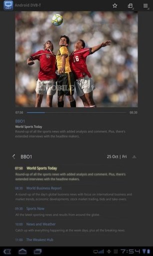 Android DVB-T截图2