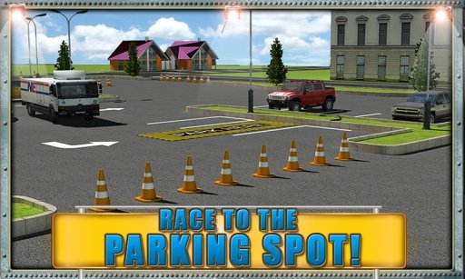 Road Truck Parking Madness 3D截图2