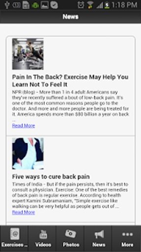 Exercises for Back Pain截图1