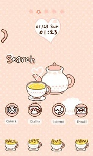 CUKI Theme Pink Teatime截图4