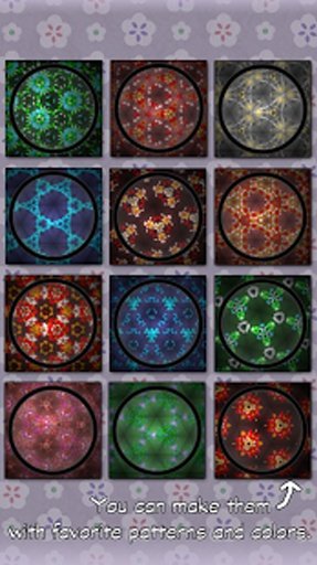 Kaleidoscope LiveWallpaperFree截图10