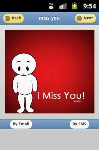 miss you cards截图3