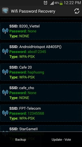 Wifi Password Recovery-Backup截图2