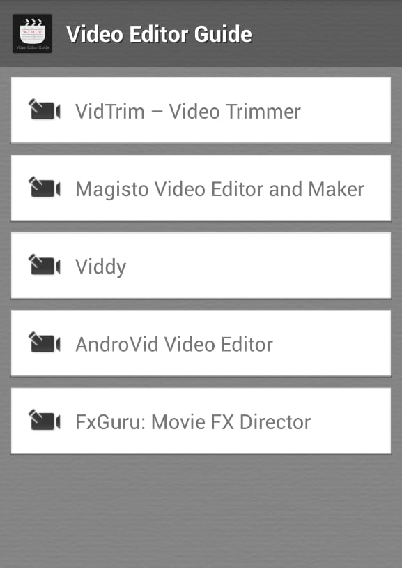 Video Editor Guide截图1