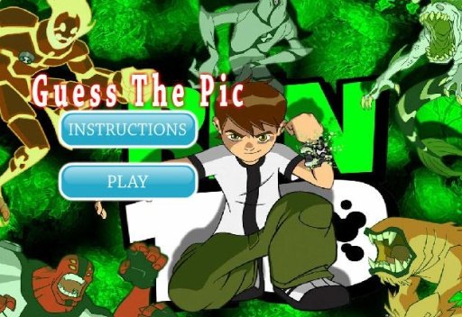 Ben 10 Guess Picture Puzzle截图2