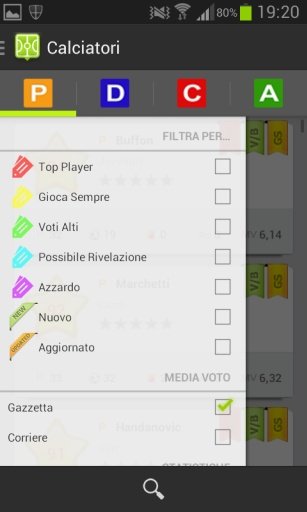 Guida Asta Fantacalcio 2013-14截图5