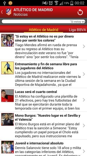 Atl&eacute;tico de Madrid M&oacute;vil截图2