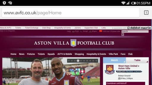 Aston Villa Clock Widget截图4