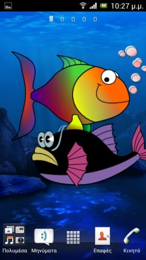 Silly Fish Live Wallpaper截图2
