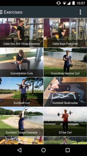 Arm Workout &amp; Exercises截图3