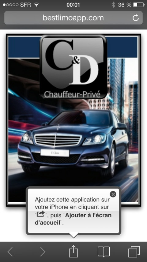 C&D Chauffeur Prive截图2