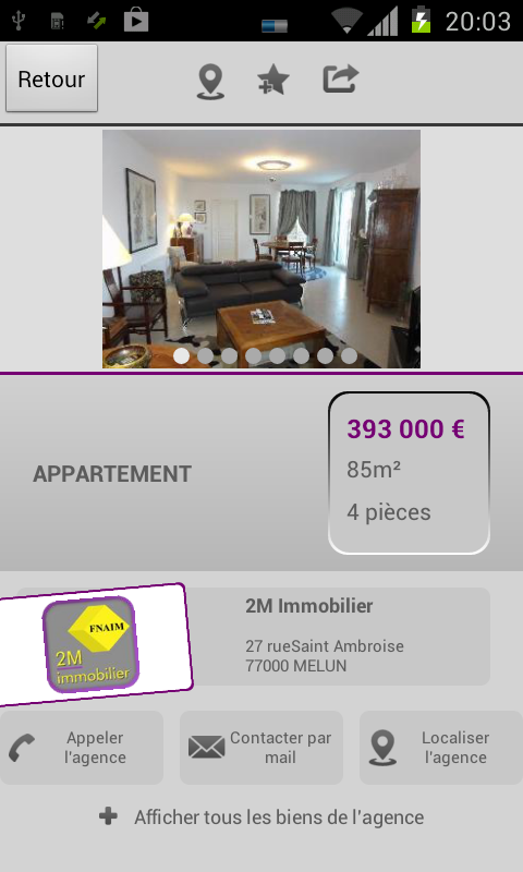 2M Immobilier Melun截图2