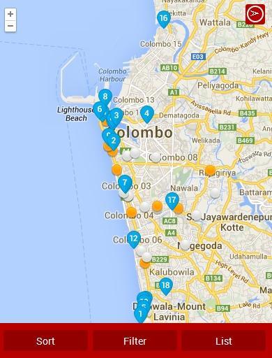 Colombo Hotel finder截图9