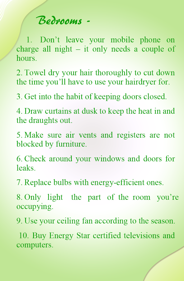 101 Energy Conservation Tips截图3