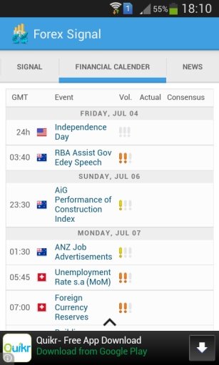 Forex Trading Signal and NEWS截图5