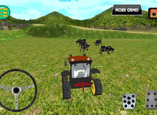 农用拖拉机驾驶模拟器截图5