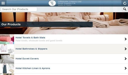 Ultimate Linens Ltd: Hotel supplies UK截图4