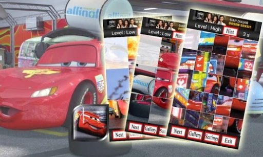 Cars Mcqueen Puzzle Jigsaw截图2