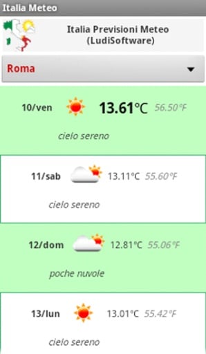 Italia Previsioni Meteo截图1