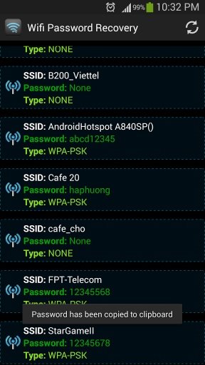Wifi Password Recovery-Backup截图1