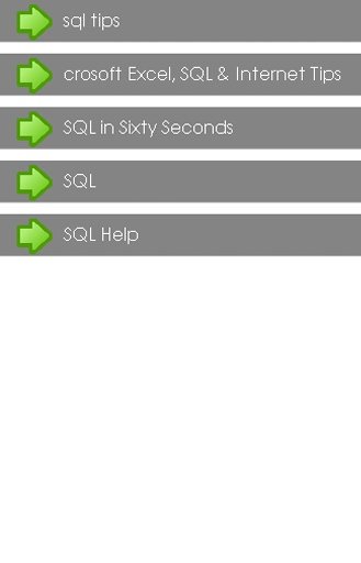 SQL Tips截图2