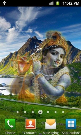 Krishna Magic Live Wallpaper截图1