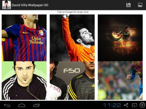 David Villa Wallpaper HD截图4