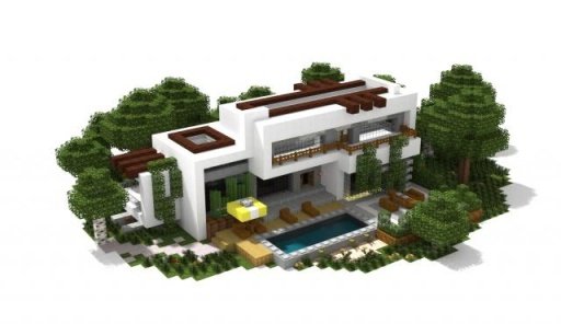 Amazing MCPE Modern House截图1