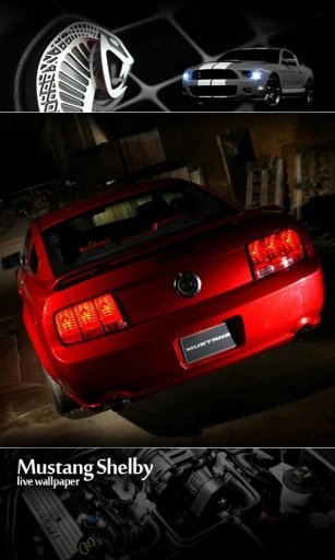 Mustang Car Photos Best HD LWP截图2