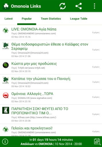 Omonoia Links截图5