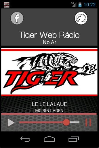 Tiger Web R&aacute;dio截图2