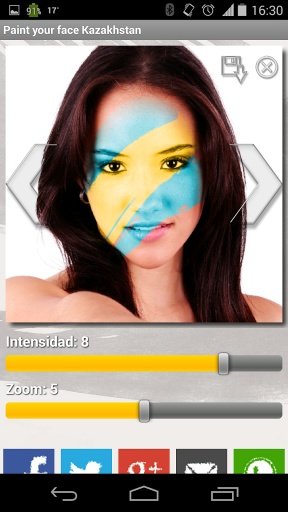 Paint your face Kazakhstan截图3