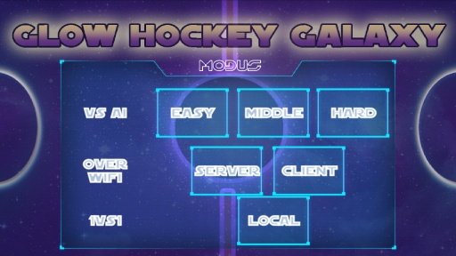 Glow Hockey Galaxy Multiplayer截图2