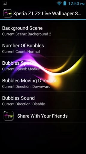 Bubble Falling Live Wallpaper截图5