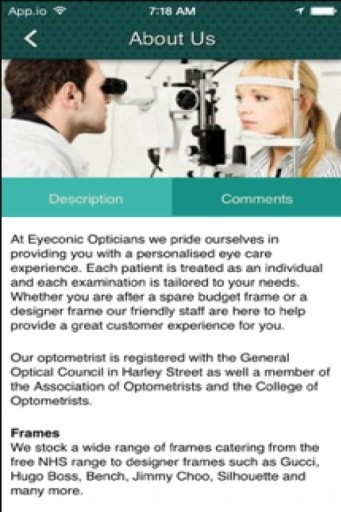 Eyeconic Opticians截图1