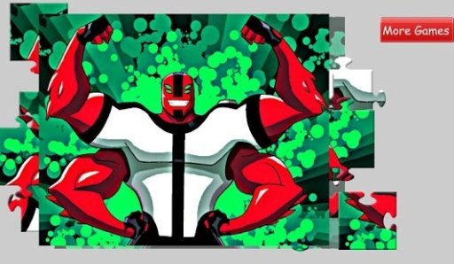 Ben 10 Fourarms Puzzle Game截图3