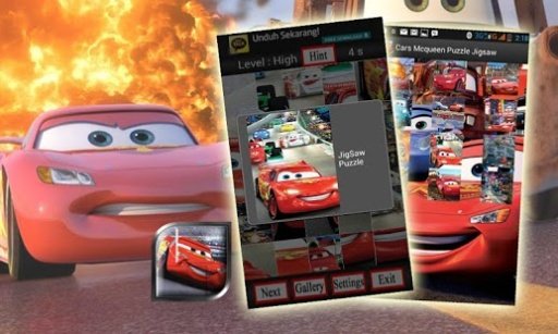 Cars Mcqueen Puzzle Jigsaw截图1