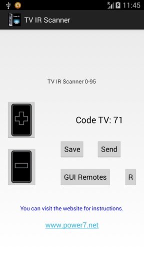 TV IR Scanner - Remote Control截图2