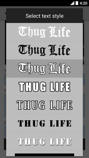 Thuglife Video Maker截图1