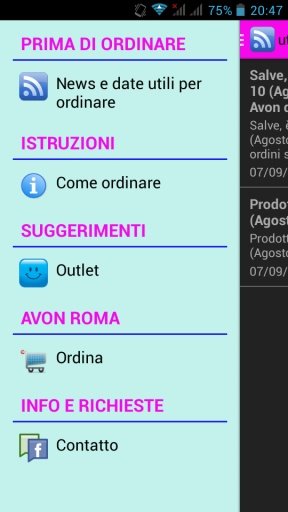 Avon Roma Ordini截图3
