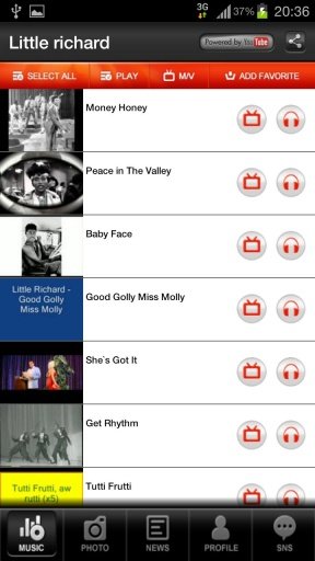 Little richard Music Videos Ph截图1