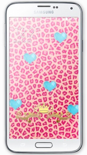 Pink Leopard Live Wallpaper HD截图1