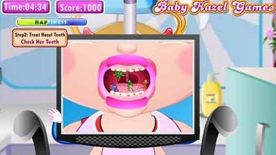 宝宝游戏：看牙医截图2