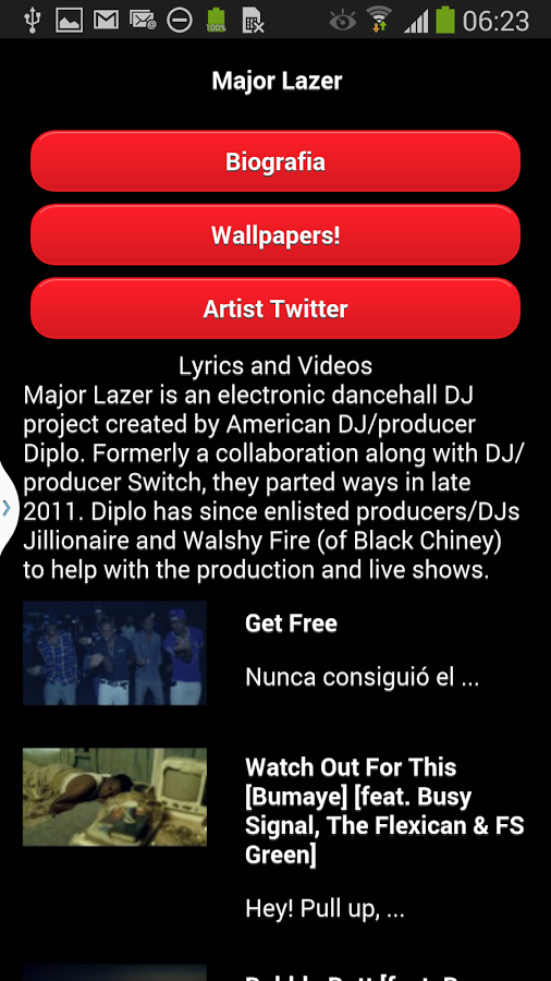 Major Lazer music & lyrics截图6