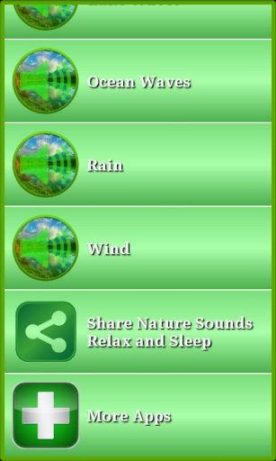 自然界的声音放松和睡眠截图1