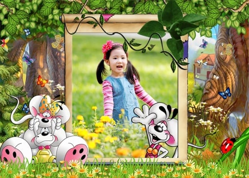 Kids Photo Frames Collage截图1