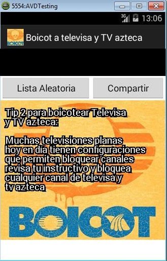 Boicot a Televisa y TV azteca截图2